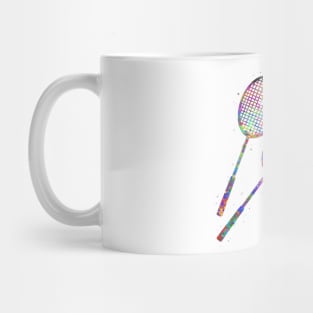 Badminton racket Mug